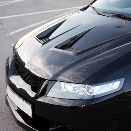 Капот "MUGEN Style" для Honda Accord VII (2002-2006) купить недорого с доставкой в Волжск