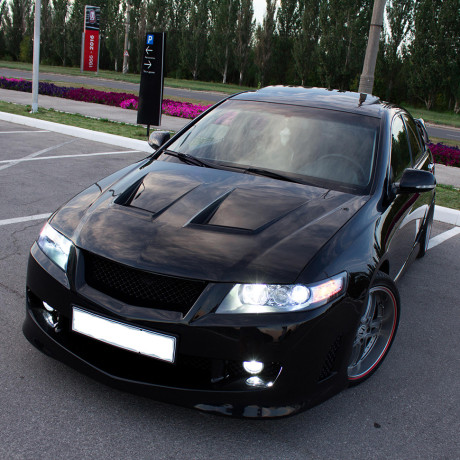 Капот "MUGEN Style" для Honda Accord VII (2002-2006) купить недорого с доставкой в Волжск