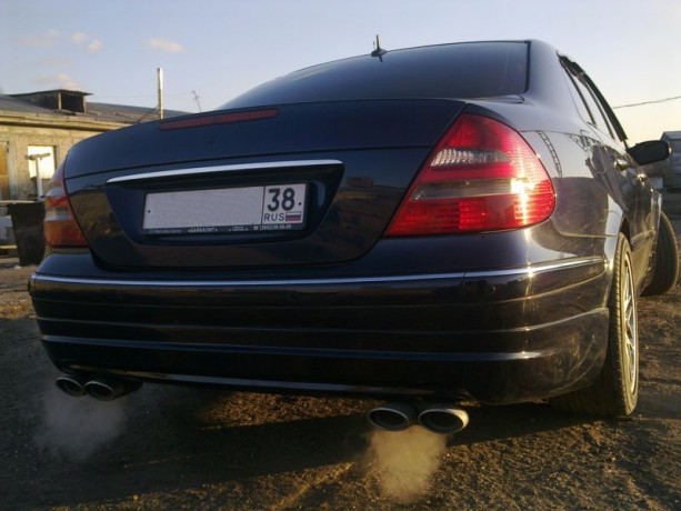 Накладка на задний бампер "Wald" Mercedes-Benz W211 купить недорого с доставкой в Волжск
