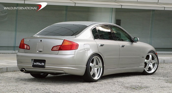 Накладка на задний бампер "Wald" Nissan Skyline (кузов V35) купить недорого с доставкой в Волжск