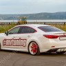 Диффузор заднего бампера var №4 (с килями) для Mazda 6 (2013 - н.в.) купить недорого с доставкой в Волжск