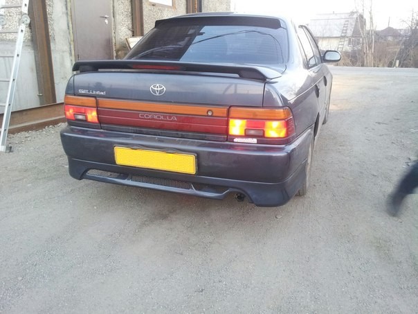 Накладка на задний бампер "Jass-Rs" Toyota Corolla (кузов 100, 110) купить недорого с доставкой в Волжск