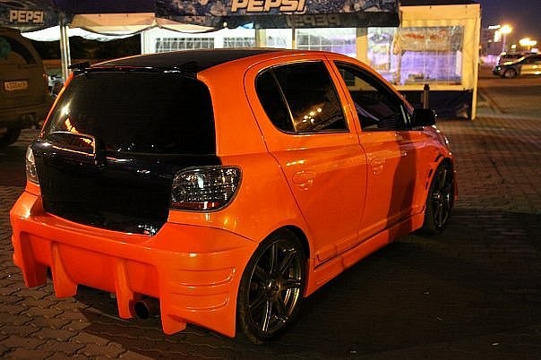 Бампер задний "Zero Fighter" Toyota Vitz купить недорого с доставкой в Волжск