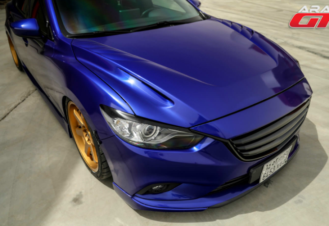 Капот "SkyActivSport" var №1 (с глухими жабрами) для Mazda 6 (2013-н.в.) купить недорого с доставкой в Волжск