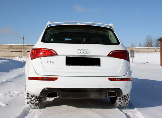 Спойлер (АнтиКрыло) (в комплекте с эмблемой ABT) в стиле "ABT" для Audi Q5 (2008-2012) купить недорого с доставкой в Волжск