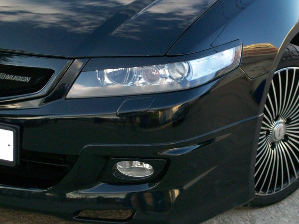 Накладки на фары (реснички) широкие для Honda Accord VII (2004-2008) купить недорого с доставкой в Волжск