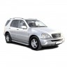 Защита порогов с алюминиевым листом (d63,5) для Mercedes-Benz ML 320/350 (2001-2005)(Окрашенное) купить недорого с доставкой в Волжск