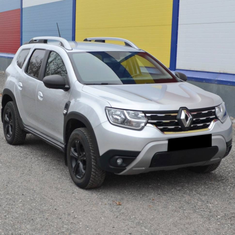 Накладки на зеркала с козырьком "КАРТ" для Renault Duster 2 (с 2021 г.в.) тиснение, без комплектации купить недорого с доставкой в Волжск