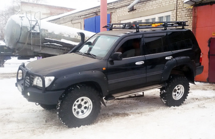 Расширители арок стеклопластиковые на Toyota Land Cruiser 100 (6кг) купить недорого с доставкой в Волжск
