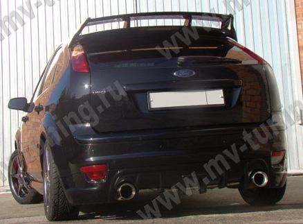 Спойлер неокрашенный (стоп-сигнал в к-т не входит) "RS" для Ford Focus 2 3-5D (2004-2011) купить недорого с доставкой в Волжск