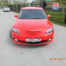 Решетка радиатора "Две полоски" для Mazda 3, хэтчбэк (2003-2009) купить недорого с доставкой в Волжск