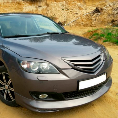 Решетка радиатора "Корнер" для Mazda 3, хэтчбэк (2003-2009) купить недорого с доставкой в Волжск