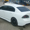 Лип спойлер для Honda Civic 4D (2006-2012) купить недорого с доставкой в Волжск