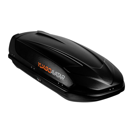 Автобокс YUAGO Avatar (тиснение) (EuroLock), черный, 460л купить недорого с доставкой в Волжск