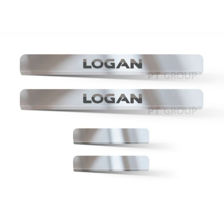 Накладки в проем дверей (4шт) (НПС) RENAULT Logan (2014-н.в.) купить недорого с доставкой в Волжск