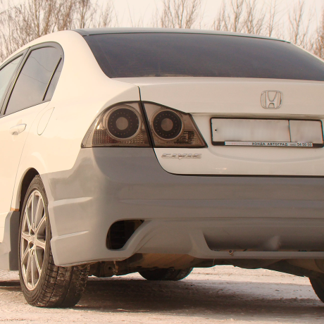 Бампер задний "INGS Extreem" для Honda CIVIC 4D (2006-2012) купить недорого с доставкой в Волжск