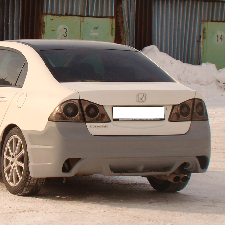Бампер задний "INGS Extreem" для Honda CIVIC 4D (2006-2012) купить недорого с доставкой в Волжск