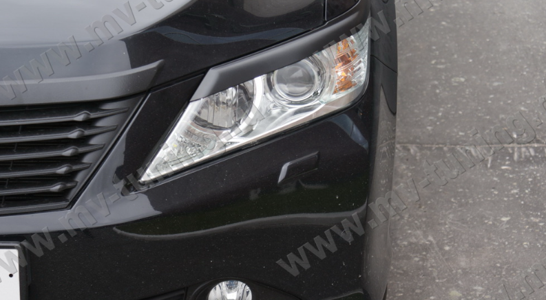 Накладки на фары (реснички) для Toyota Camry XV50 (2012-2014) купить недорого с доставкой в Волжск