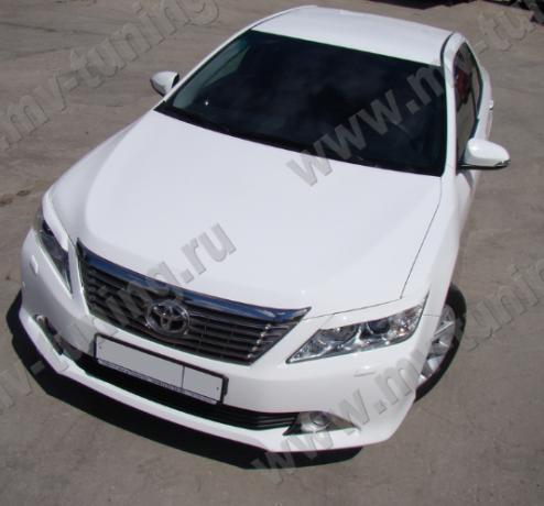 Накладки на фары (реснички) для Toyota Camry XV50 (2012-2014) купить недорого с доставкой в Волжск