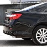 Диффузор заднего бампера var №2 (текстурный пластик) для Toyota Camry XV50 (2012-2014) купить недорого с доставкой в Волжск