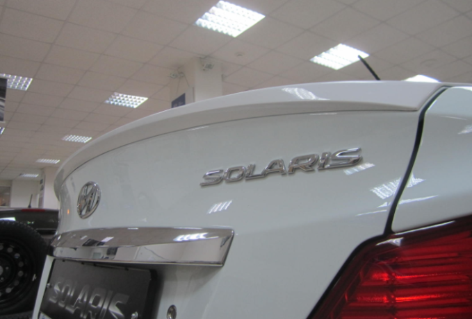 Лип-спойлер для Hyundai Solaris (2010-2016) купить недорого с доставкой в Волжск