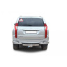 Защита заднего бампера «Уголки двойные» для Mitsubishi Pajero Sport (2017-н.в.)(Нерж. Сталь) купить недорого с доставкой в Волжск