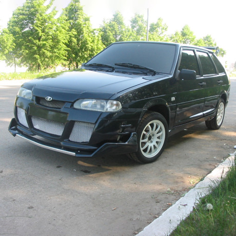 Спойлер для передних бамперов "V-MAX" B@3 2113-2115 купить недорого с доставкой в Волжск