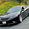 Решетка радиатора "Sport" var №3 (сетка в комплекте) для Honda Accord VIII (2011-2013) купить недорого с доставкой в Волжск