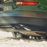 Имитация насадок глушителя BLACK (черный глянец) для Skoda Kodiaq (2016-н.в.) купить недорого с доставкой в Волжск