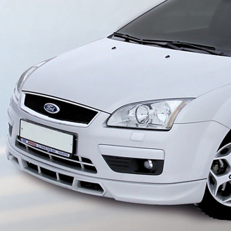 Накладка (юбка) переднего бампера "FT" для Ford Focus 2 (2004-2008) купить недорого с доставкой в Волжск